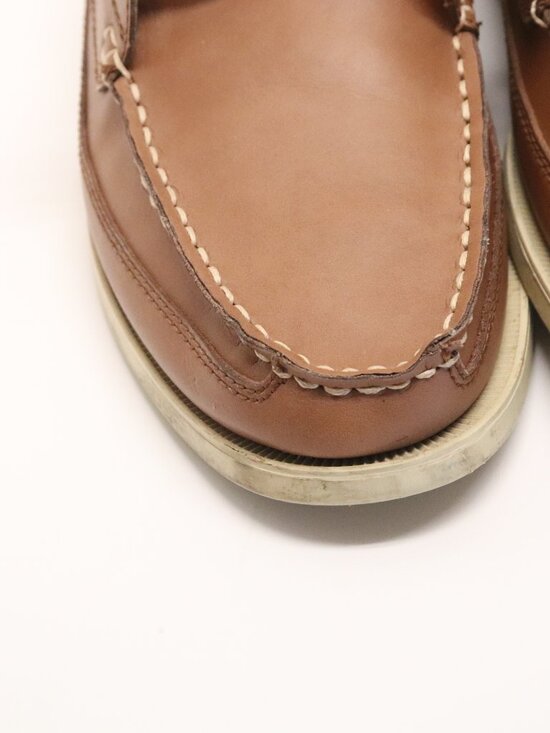 Polo Shoes Barx Leather Upper PU Lining 0862 D14 Size 10D Tan main image 4